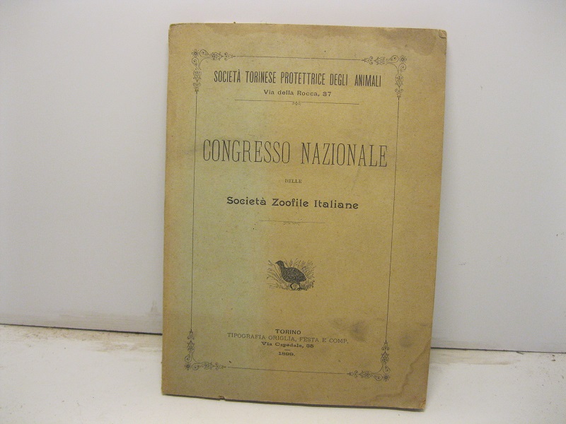 Congresso nazionale delle società zoofile italiane